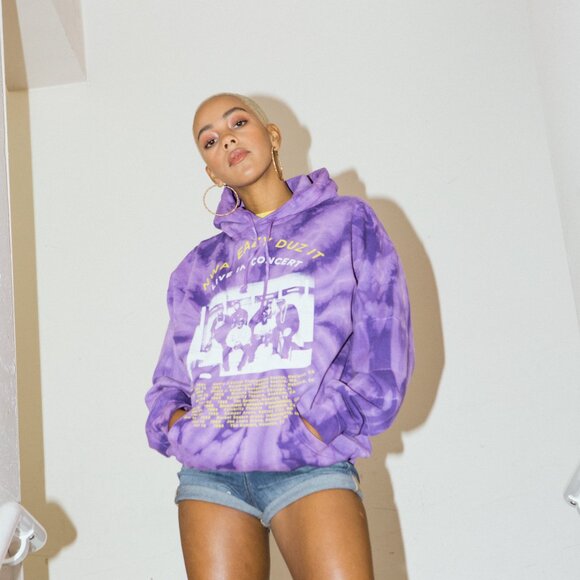 NWA LIVE IN CONCERT | TIE DYE HOODIE - Picture 7 of 9